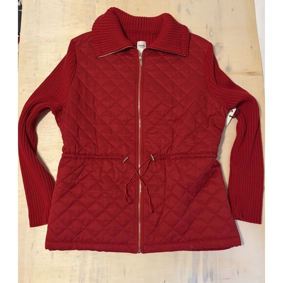 Rafaella Weekend Ruby Sport Women Large Full Zip Work Going out Classy Cabincore - Picture 10 of 11